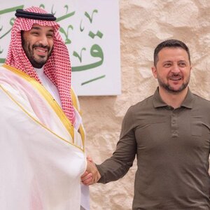 Зеленский встретился с наследным принцем Саудовской Аравии – фото