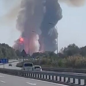 В Полтавской области произошел взрыв на газопроводе – фото, видео